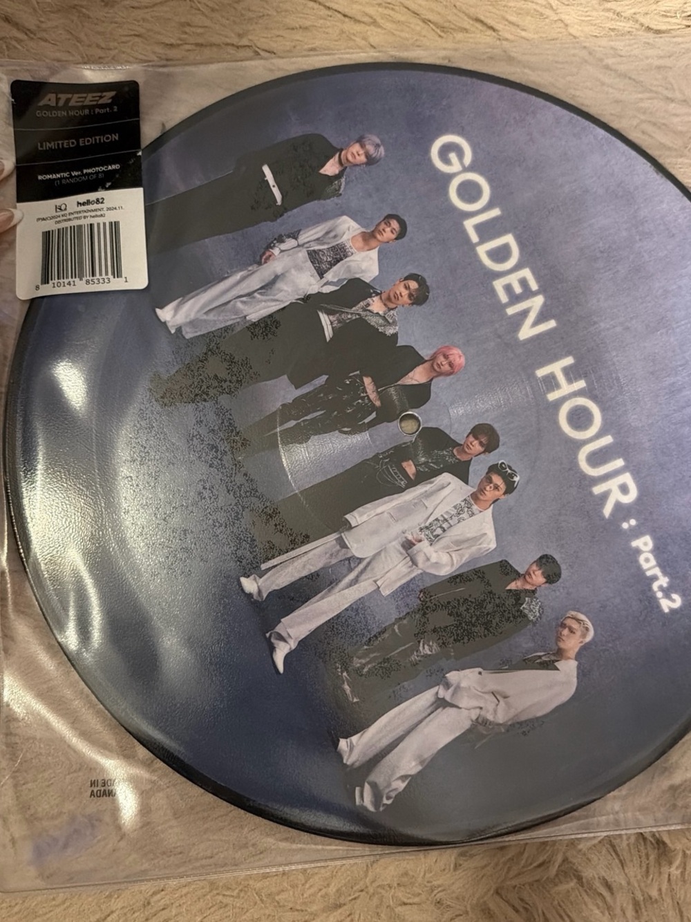 ATEEZ Golden Hour Part 2 Limited Edition Vinyl no photo cards #kpop #vinyl